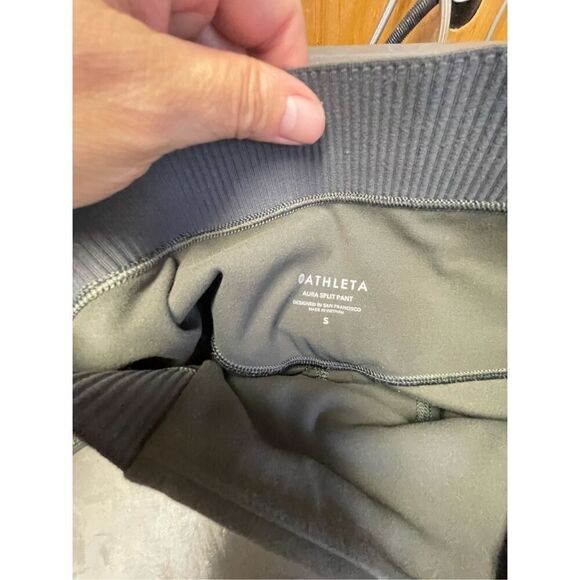Athleta Grayish Greenish Jogger Leggings Size S - Picture 7 of 11